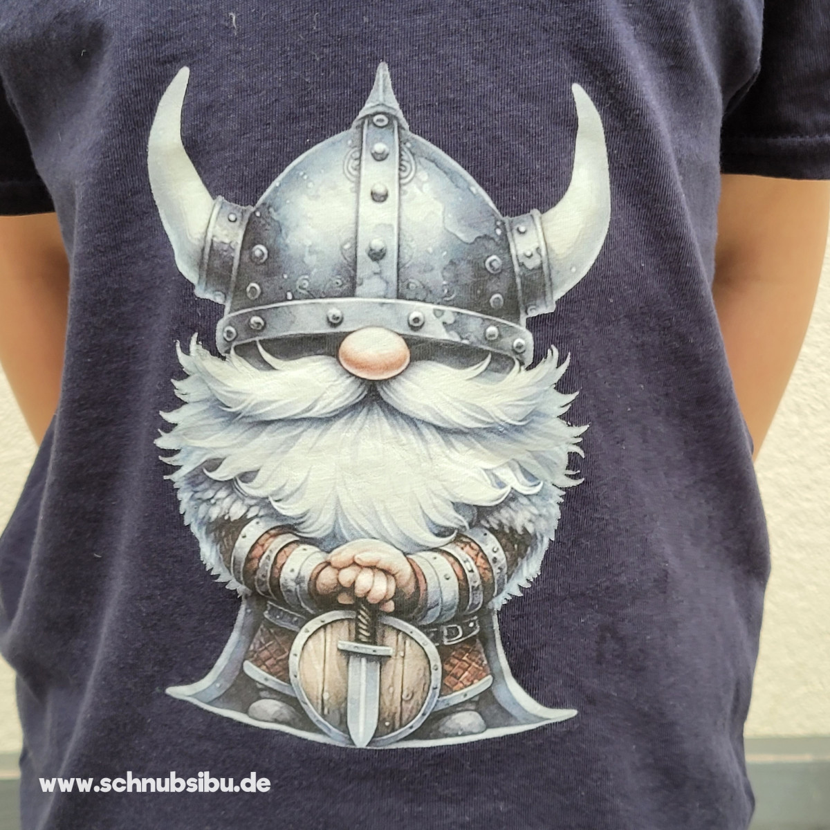 Bügelbild Wichtelkollektion - Wikinger